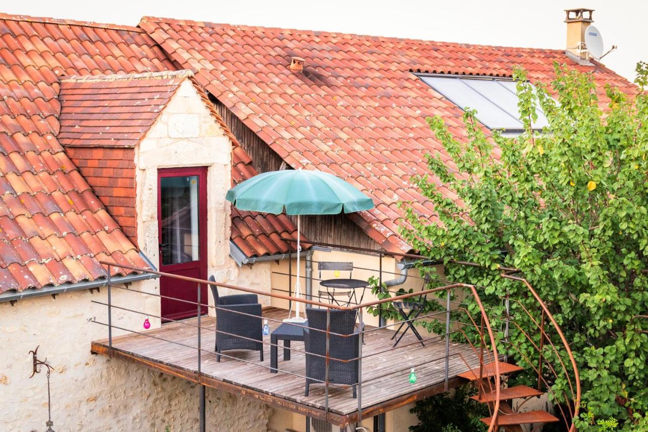 Villa Domaine Des Ormeaux Ajat Esterno foto