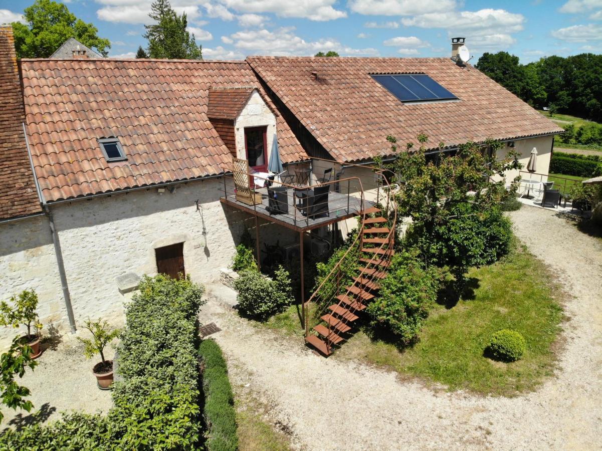 Villa Domaine Des Ormeaux Ajat Esterno foto